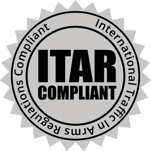 ITAR Complient Badge